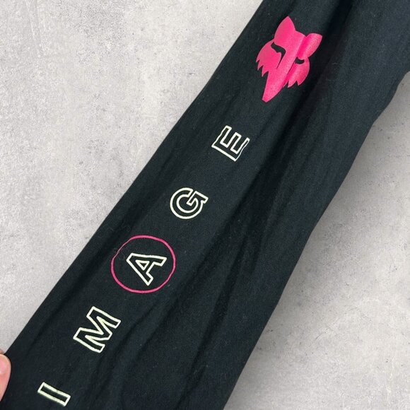 Fox Racing Long Sleeve Graphic T-Shirt Mens Size XL Black Pink Detonate Premshir - Picture 7 of 15